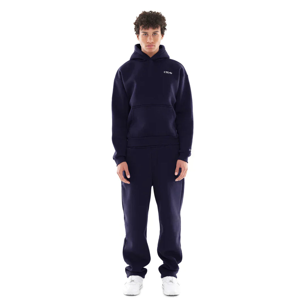 ZIP-UP NAVY BLUE