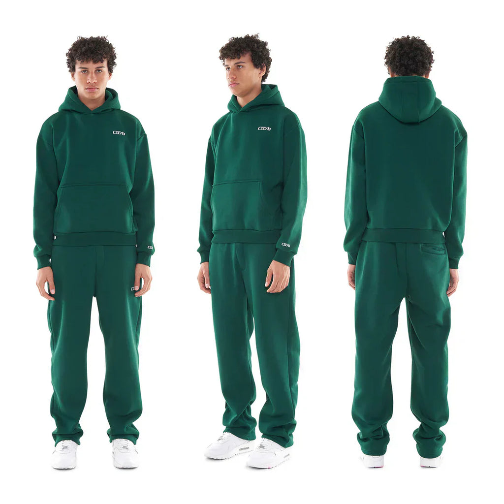 HOODIE DARK GREEN