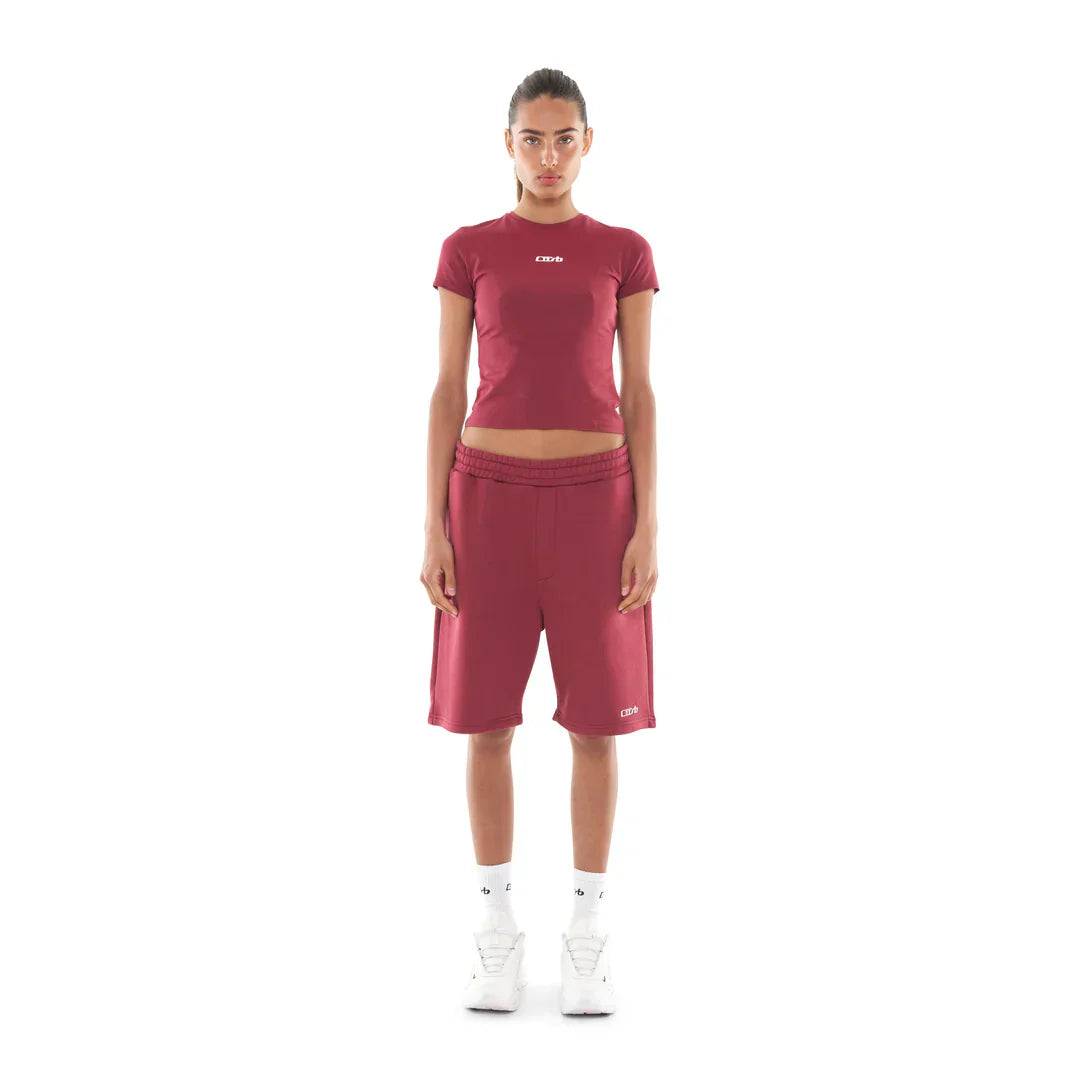 SHORTS RICH RED